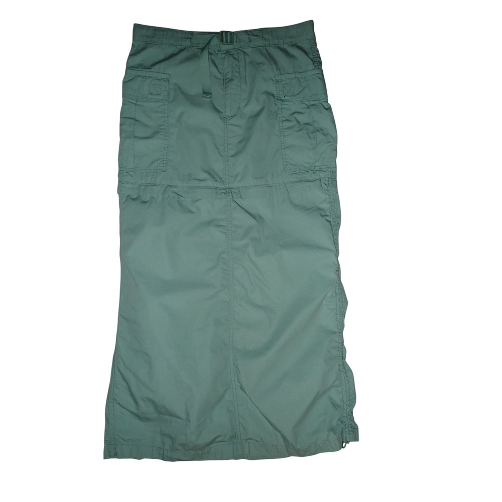 G-Star Raw Womens Cargo Maxi Skirt Utility Belted Sage Green Size 26